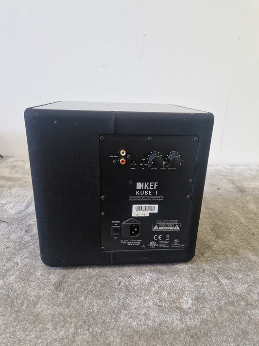 KEF Kube 1 – Active 8" Subwoofer – 200W Class-D – Very Good