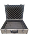 Unbranded Metal Flightcase – 48cm x 36cm x 10cm, Hard Shell Storage Case – Good - Photo 1