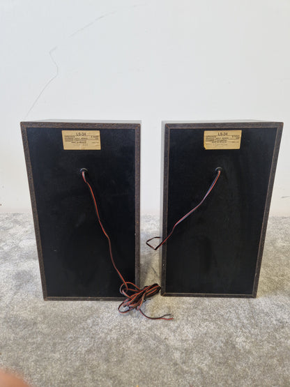 Kenwood LS-A6 – 60W Hi-Fi Speakers – Compact Design & Wired Connectivity – Very Good w/ Original Box