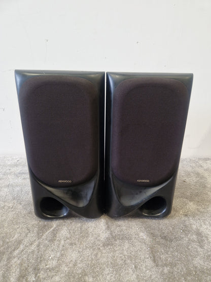 Kenwood LS-A6 – 60W Hi-Fi Speakers – Compact Design & Wired Connectivity – Very Good w/ Original Box