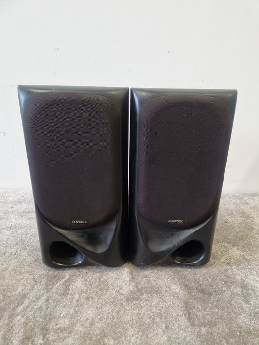 Kenwood LS-A6 – 60W Hi-Fi Speakers – Compact Design & Wired Connectivity – Very Good w/ Original Box