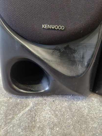 Kenwood LS-A6 – 60W Hi-Fi Speakers – Compact Design & Wired Connectivity – Very Good w/ Original Box