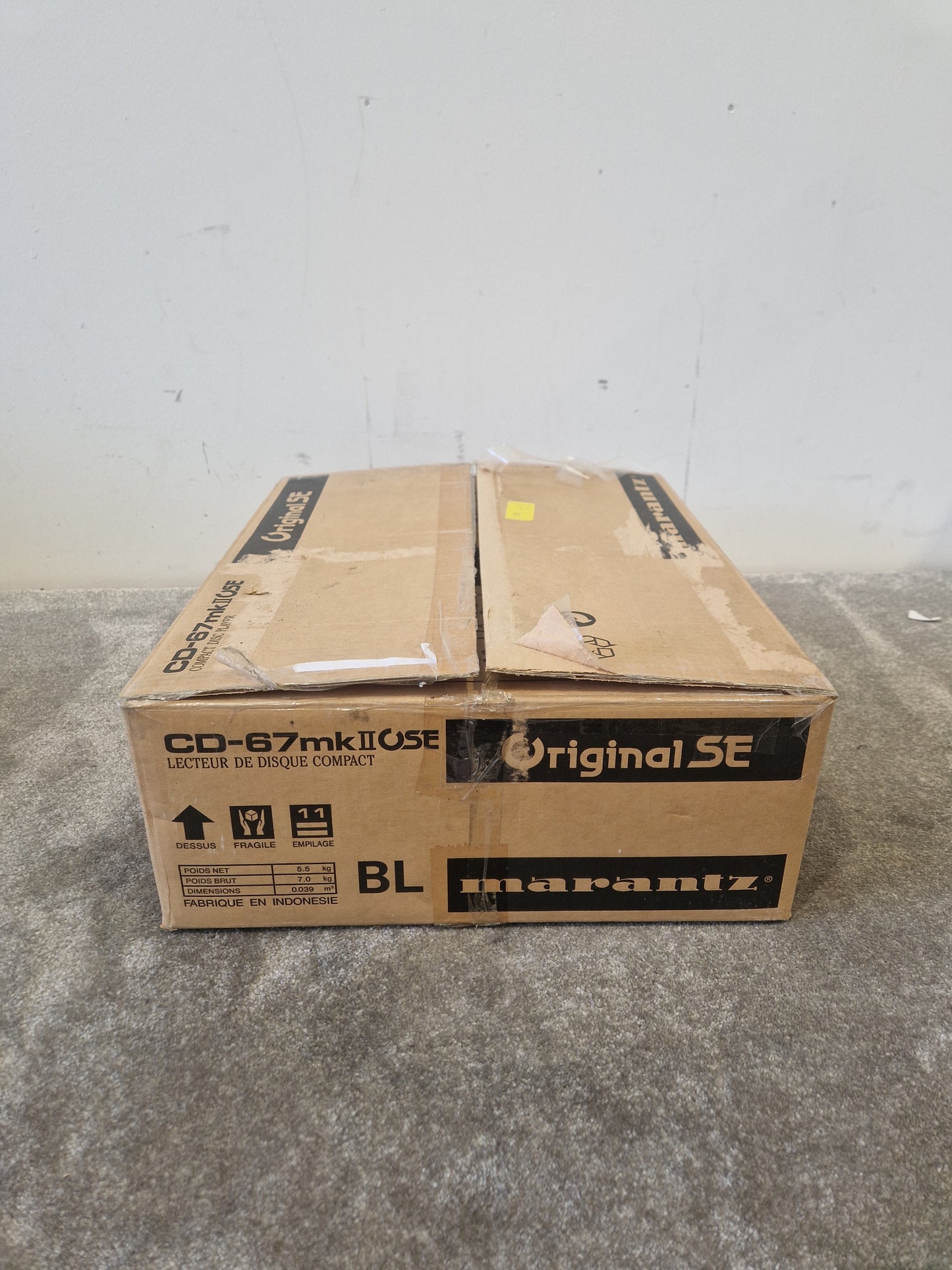 Marantz CD-67 MkII Original SE – Audiophile CD Player – Excellent w/ Original Box