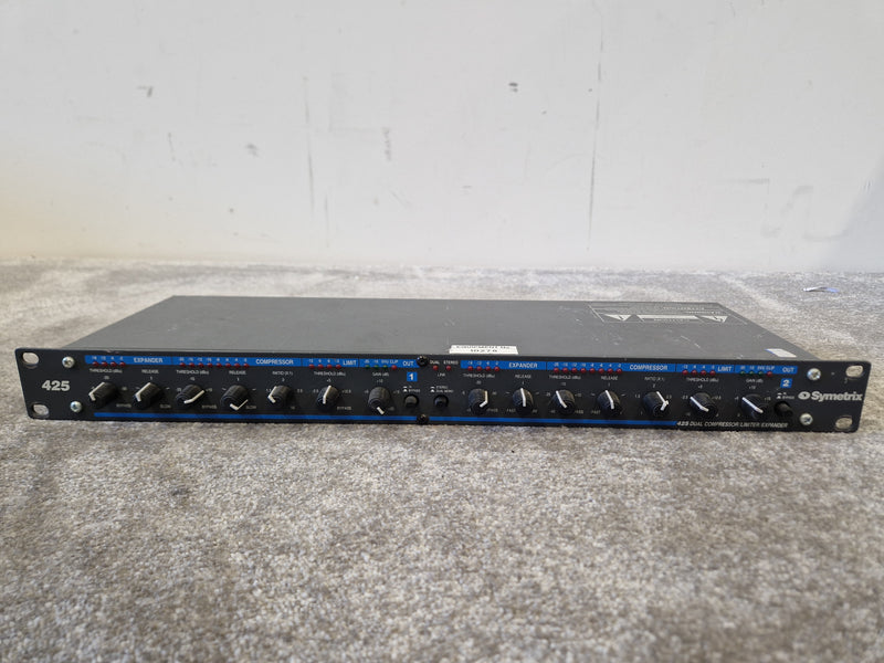 Symetrix 425 – Dual Compressor / Limiter / Expander – Fair - Spares or Repairs - Image 1