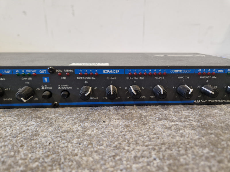 Symetrix 425 – Dual Compressor / Limiter / Expander – Fair - Spares or Repairs - Image 13