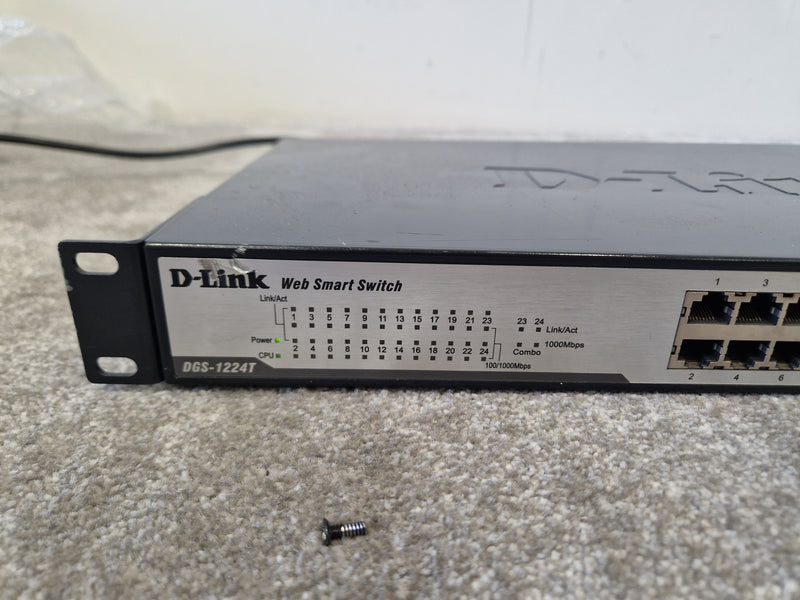 D-Link DGS-1224T – 24-Port Gigabit Smart Switch – Good - Image 5
