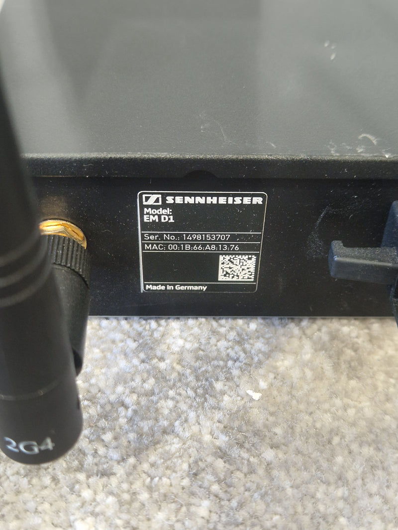 Sennheiser ewD1 Digital - Wireless Microphone System - Black - Very Good - Image 8