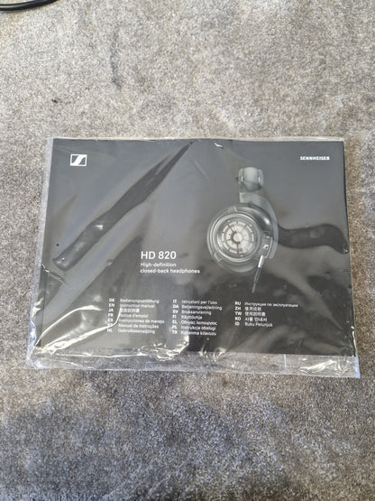Sennheiser HD820 – High-End Closed-Back Headphones – Excellent w/ Original Box