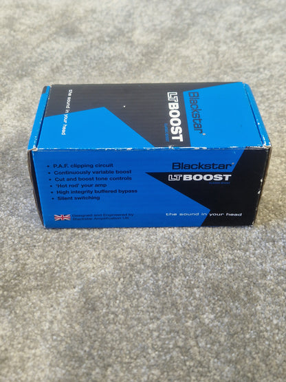 Blackstar LT Boost – Classic Guitar Boost Pedal – Excellent w/ Original Box
