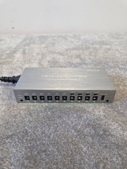 Harley Benton ISO-10AC Pro – Modular Pedalboard Power Supply – Excellent