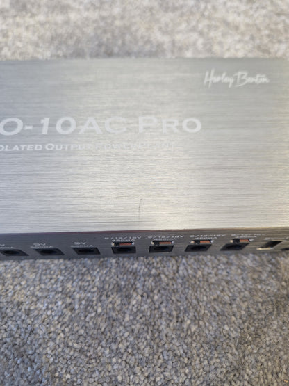 Harley Benton ISO-10AC Pro – Modular Pedalboard Power Supply – Excellent