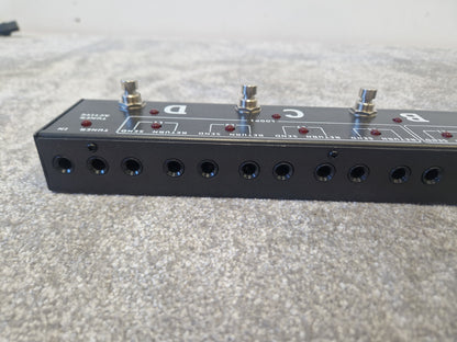 Joyo PXL8 Pro – 8 FX Loops & MIDI Programmable Switcher – Excellent