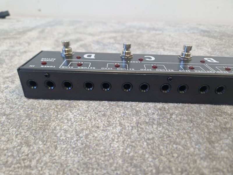 Joyo PXL8 Pro – 8 FX Loops & MIDI Programmable Switcher – Excellent - Image 2