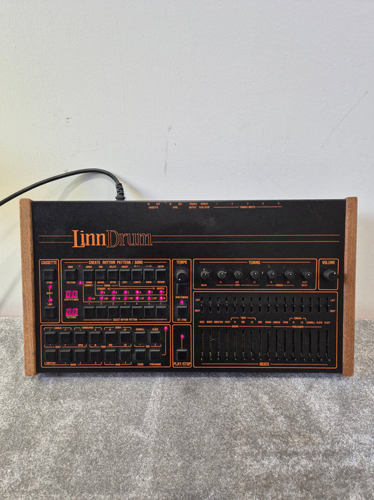 LM2 Linndrum Machine - Extremely Rare Drum Sounds Machine - Very Good