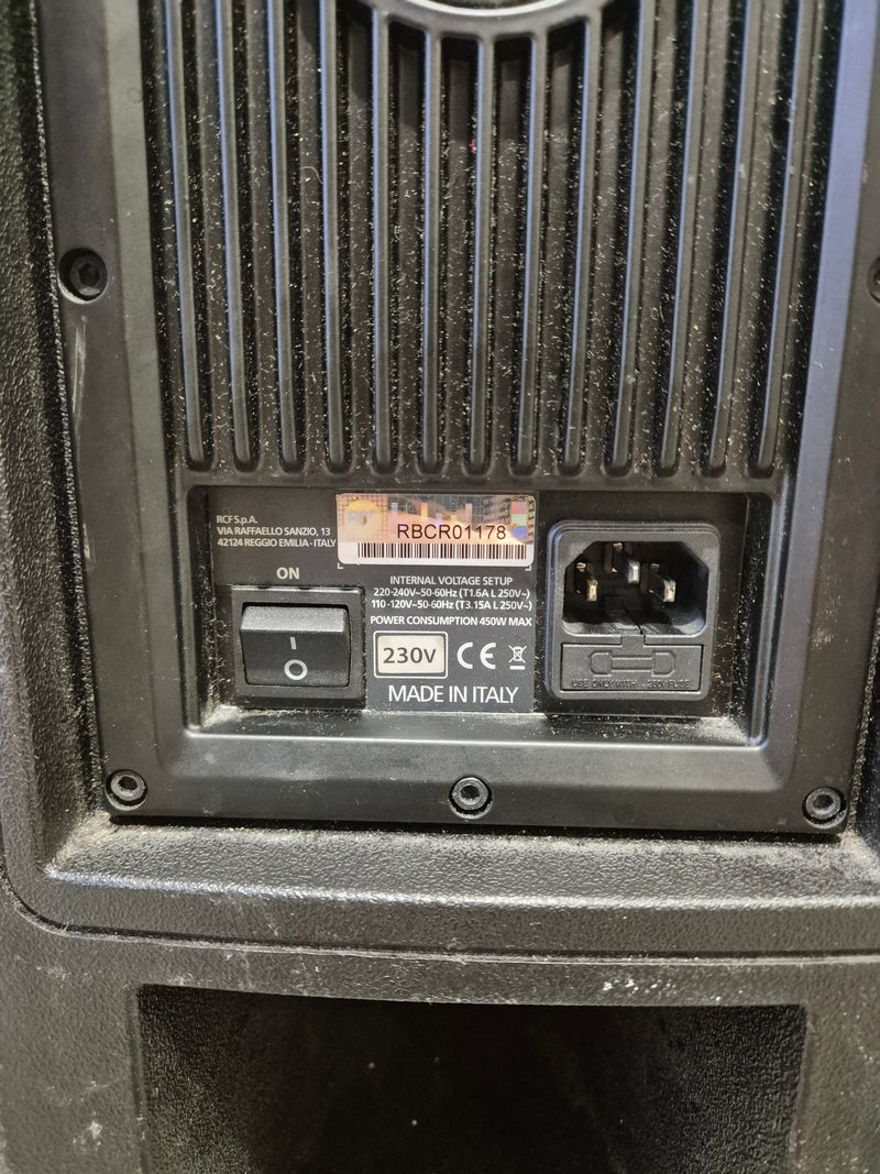 RCF Art 312A MK4 - 800W Active PA Speaker - Very Good - Image 8