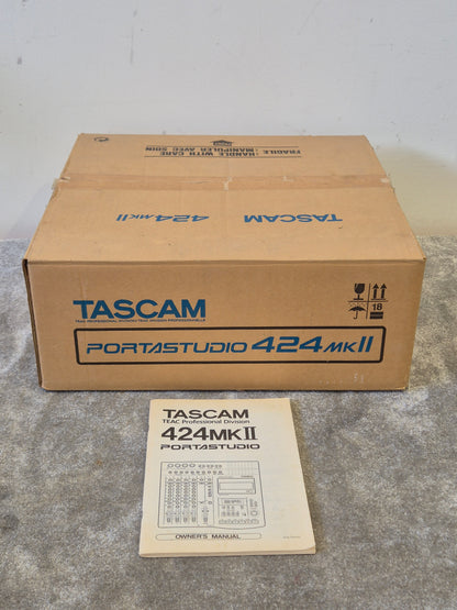 Tascam PortaStudio 424 MK2 - 4-Track Cassette Recorder - Very Good w/ Original Box