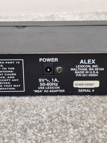 Lexicon Alex - Digital Effect Processor - Excellent w/ Original Box