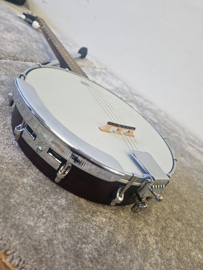 Vintage 5 String Banjo - Rich Tone - Excellent w/ Soft Case & Strings