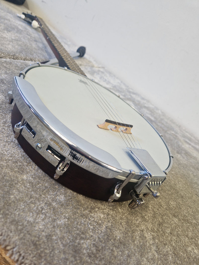 Vintage 5 String Banjo - Rich Tone - Excellent w/ Soft Case & Strings - Image 7