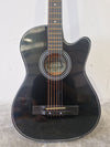 Madina Acoustic Guitar - Black, 3/4 Size, Solid Top - Very Good - Photo 1