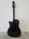 Madina Acoustic Guitar - Black, 3/4 Size, Solid Top - Very Good - Photo 3