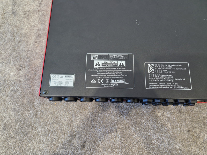 Focusrite Scarlett 18i20 Gen 2 - 18 Inputs, 20 Outputs - Excellent - Image 9