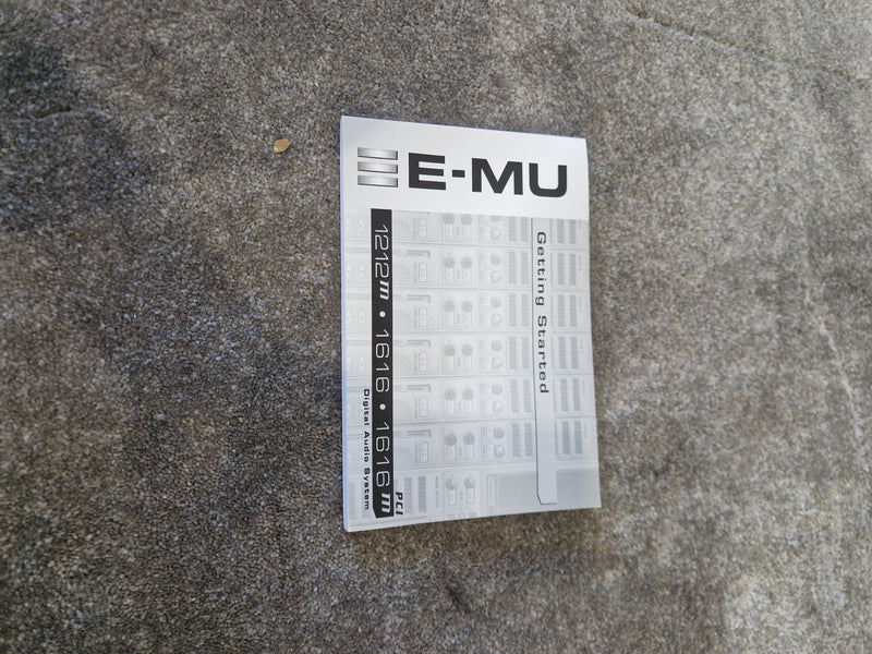 E-MU 1616 - 24-bit/192kHz Audio Interface - Excellent w/ Original Box & Power Supply & Manuals - Image 11