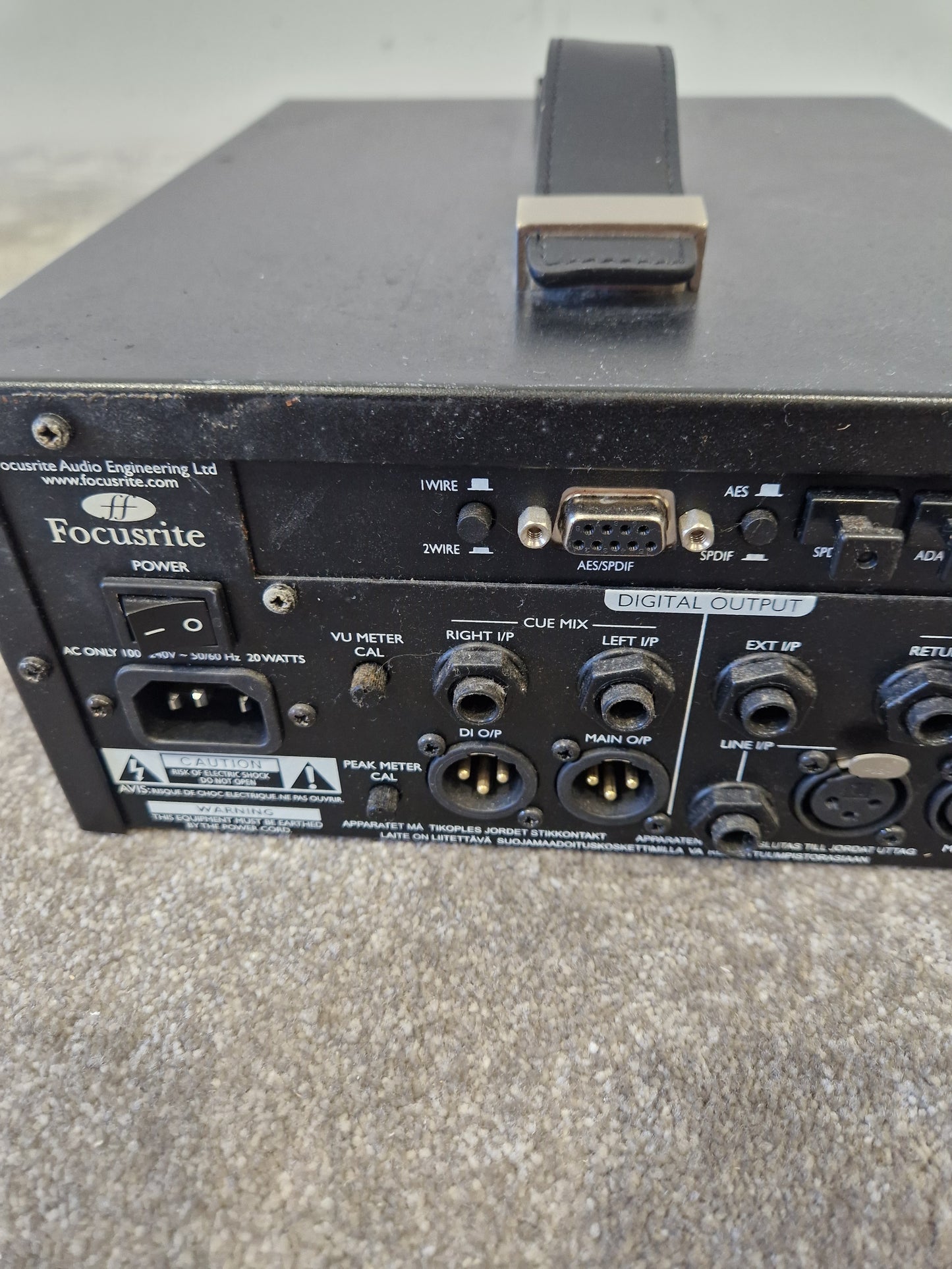 Focusrite ISA One - Single-Channel Mic Preamp, Transformer-Coupled - Excellent w/ Original Box