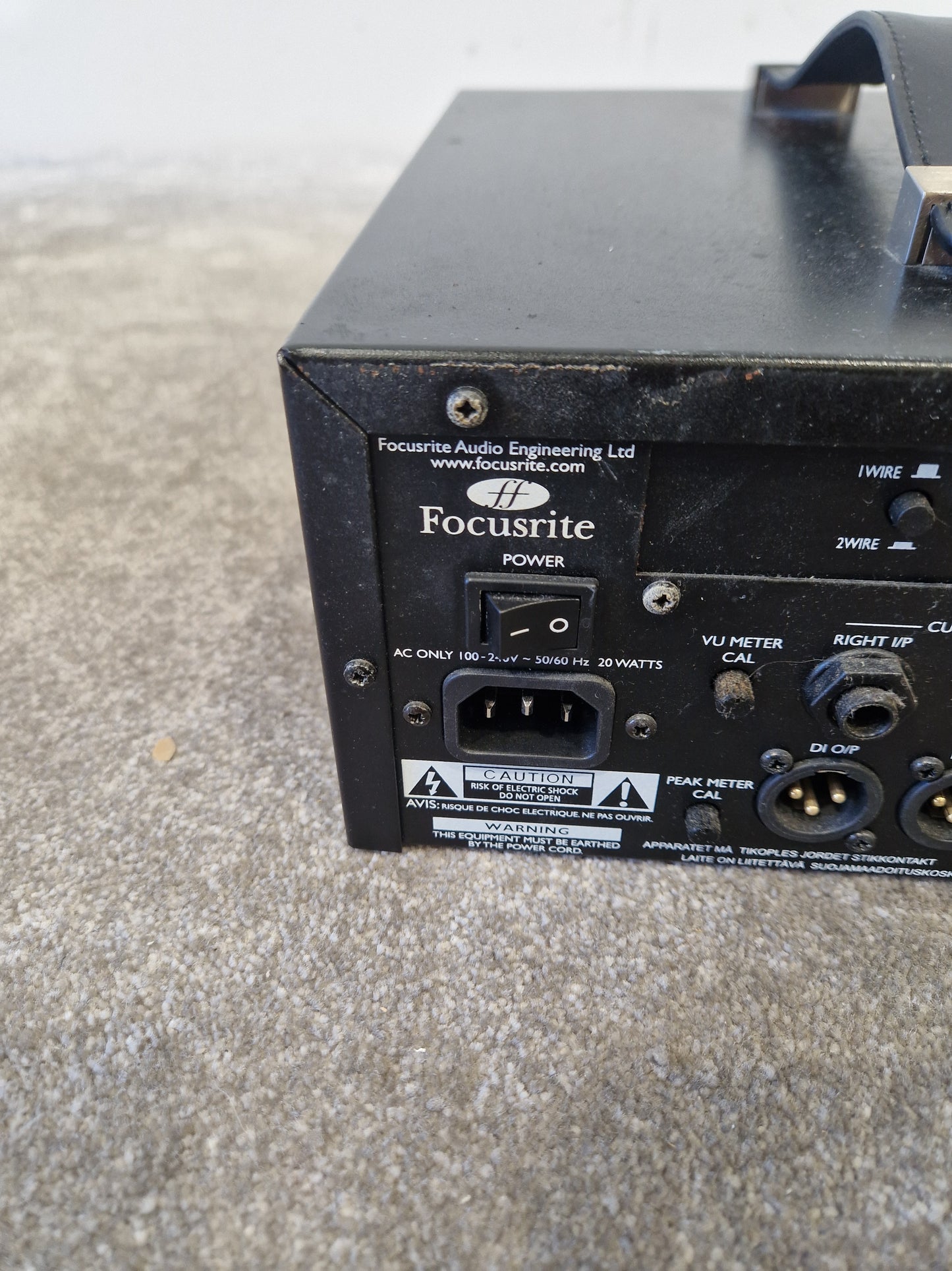 Focusrite ISA One - Single-Channel Mic Preamp, Transformer-Coupled - Excellent w/ Original Box