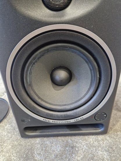 Pair of Focal CMS65 Speakers - 6.5" Woofer, 1" Tweeter - Very Good