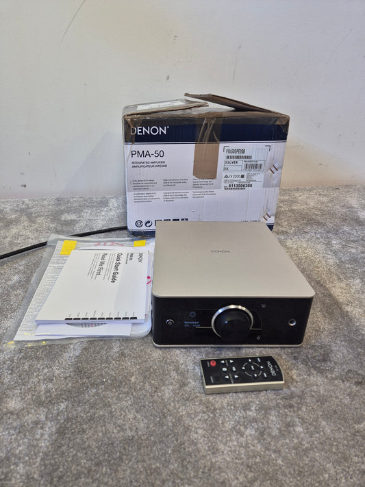 Denon PMA 50 - High-Fidelity Amplifier - Excellent w/ Original Box