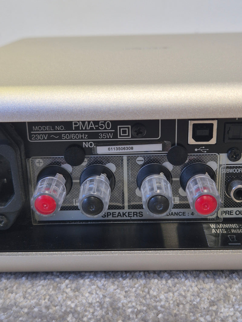 Denon PMA 50 - High-Fidelity Amplifier - Excellent w/ Original Box - Image 9