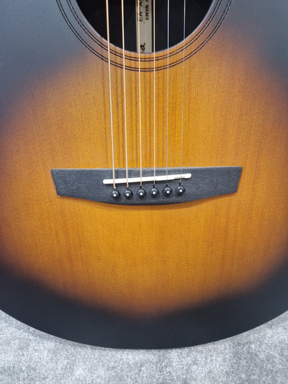 Enya EA-X1 Pro Sunburst - Carbon Fiber Construction, Acoustic-Electric - Excellent w/ Manuals & Soft Case