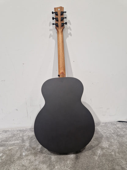 Enya EM-XO/BK (9/10) - Ex Demo - Carbon Fiber Ukulele, Built-in EQ - Excellent w/ Soft Case