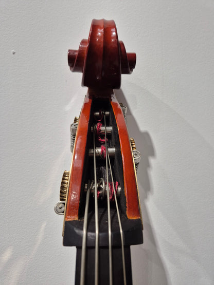 GEAR4MUSIC - 3/4 Jazz Double Bass - Rich Tone - Excellent w/ Hard Case