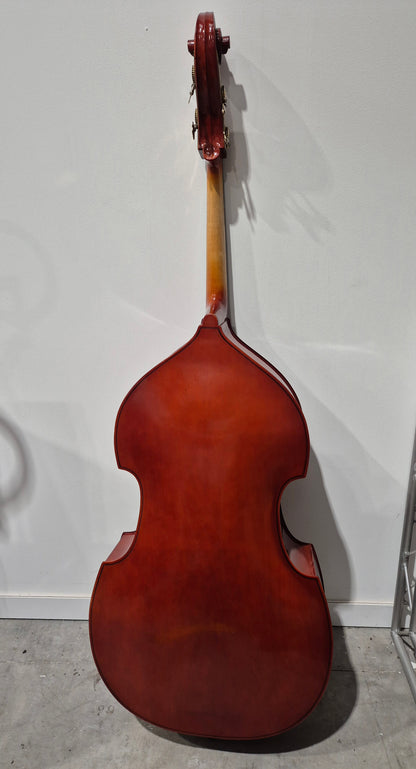 GEAR4MUSIC - 3/4 Jazz Double Bass - Rich Tone - Excellent w/ Hard Case