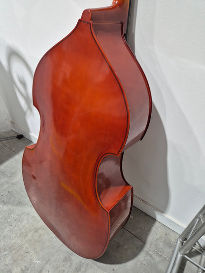 GEAR4MUSIC - 3/4 Jazz Double Bass - Rich Tone - Excellent w/ Hard Case
