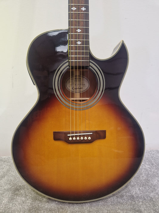 Epiphone PR-5E/V (Korea) - Solid body Electric Guitar, Mahogany Body - Excellent