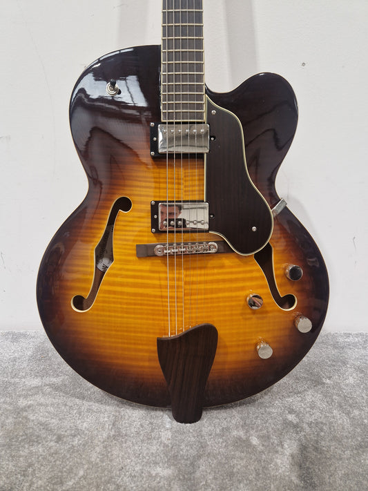 Tanglewood TSB49 - Solid Top Electric Semi Acoustic Guitar - Excellent