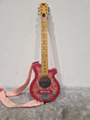 Pignose Electric Travel Guitar - Compact Design, Solid Tone - Excellent w/ Soft Case & Pink Guitar strap - Photo 1