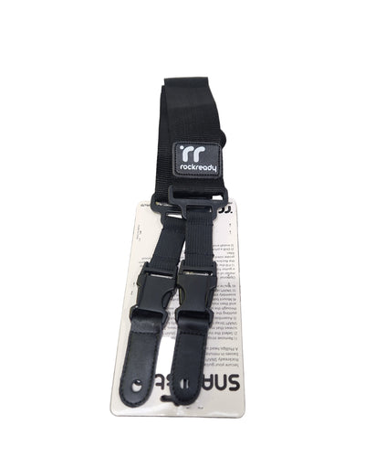 RockReady Snap - Guitar Strap - Black - Like New w/ Original Tags