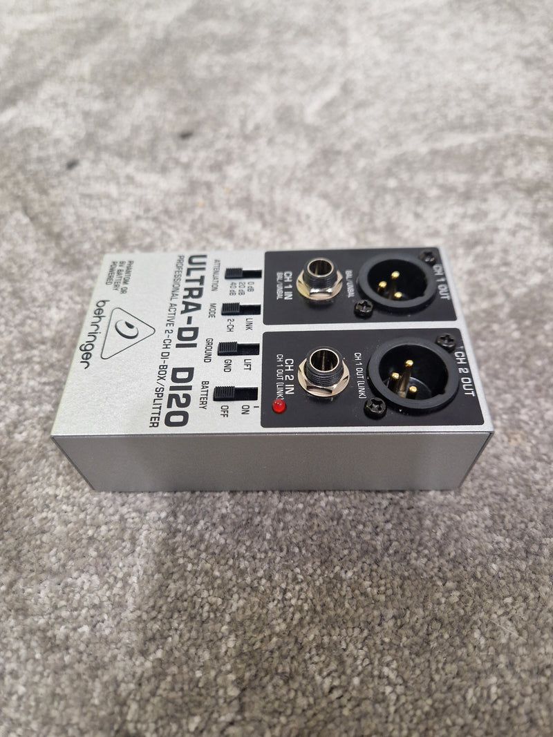 Behringer Ultra-DI D120 - Active DI Box, Phantom Power - Excellent - Image 8