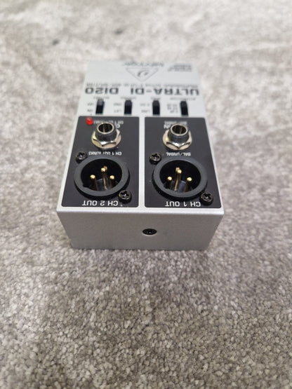 Behringer Ultra-DI D120 - Active DI Box, Phantom Power - Excellent
