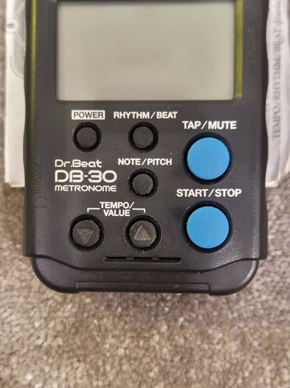 Boss DB30 Metronome - Metronome & Rhythm Trainer - Very Good w/ Manuals