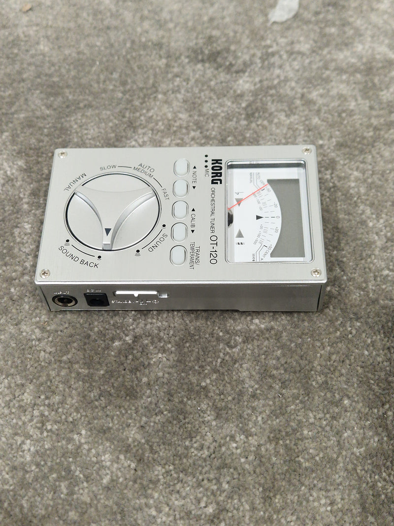 Korg OT120 Orchestral Tuner - Wide Range, High Precision - Excellent w/ Manuals & Soft Case - Image 6