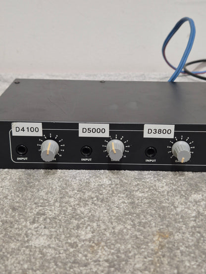 GGG LTD 3G - 3 Channels Microphone Mixer - Spares or Repair