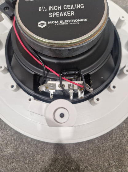 MCM Custom Audio - 6.5 Inch Ceiling Speaker - High Quality Sound - Good