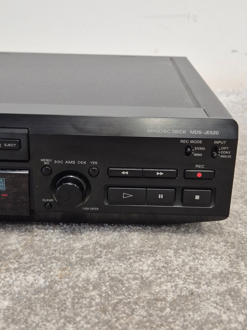 Sony MDS JE520 - MiniDisc Recorder - Excellent w/ Original Box - Image 4