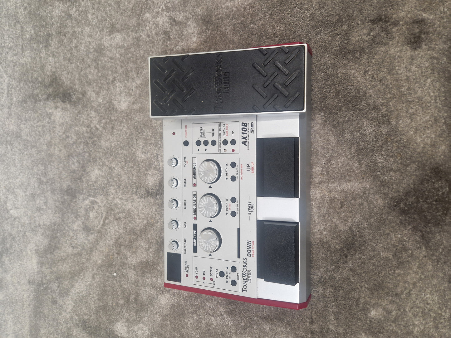 Korg Toneworks AX10B - Bass Guitar Effects Processor, Amp Modeling - Very Good w/ Power Supply