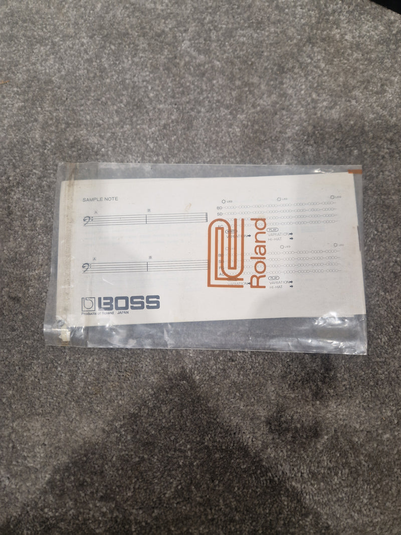 Boss DR-55 Drum Machine - Vintage Rhythm, Programmable Patterns - Good w/ Original Box & Manuals - Image 4